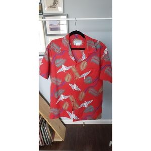 Vintage Blue Hawaii button-up
